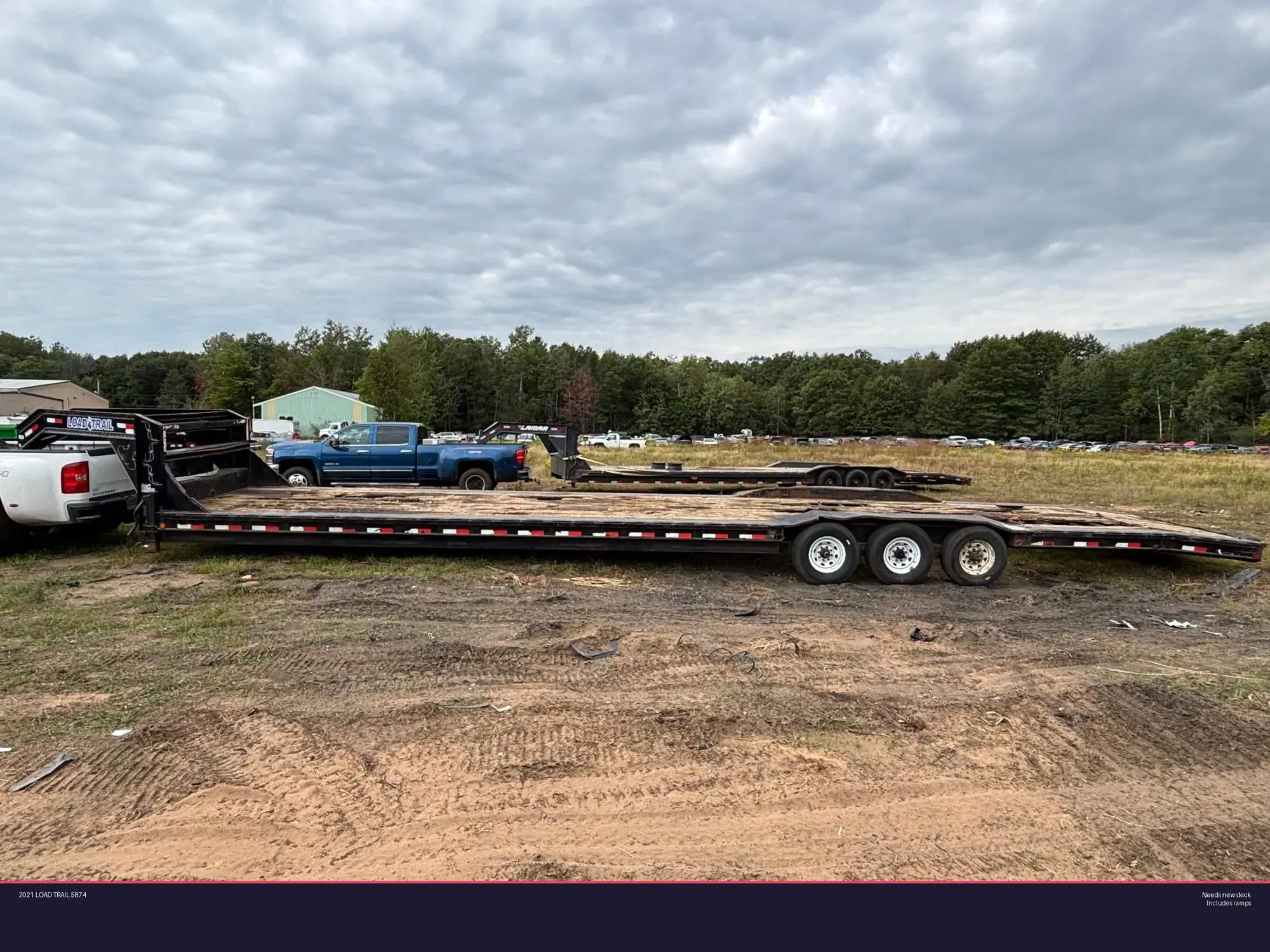 Used 2021 LOAD TRAIL 5874 Flatbed Trailers Wisconsin US | Proxy Equipment #1378451