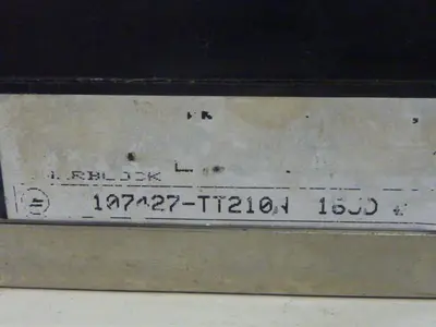 Used AEG 107427-TT210N Misc Electrical & Power Parts Michigan US | Ideal Machinery #1269734