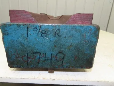Press Brake Die Urethane 60-1/2" Long 1-3/8" Radius 4-3/4" H 1/2" Tang