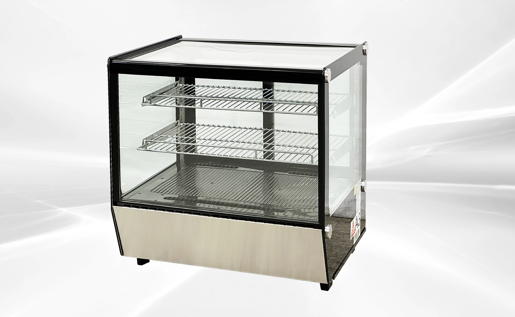 171-0272 Black Countertop Self Contained Bakery Cooler Case