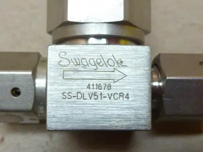 USED SWAGELOK SS-DLV51-VCR4
