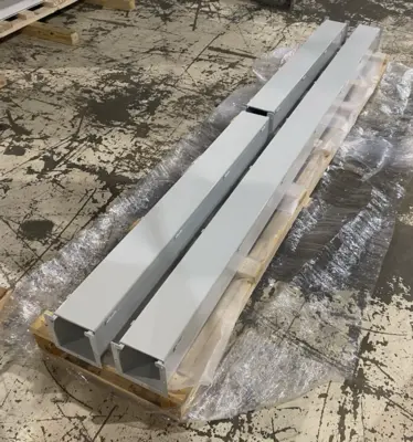New | in-Stock Hoffman nVent Lay-In Wireway Sections PAINTED WHITE, LOT OF 3-PCS, 20 FEE Electrical Boxes Michigan US | Maverick Industrial Sales #1390584