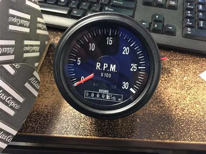 New | in-Stock ATLAS COPCO TACHOMETER CAT - 24 VOLT - 58457154 Compressor Parts & Components Pennsylvania US | East West Machinery & Drilling #1417090