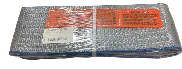 Lift-All 4" x 3ft Polyester Web Sling, Endless, 1-Ply Tuff-Edge