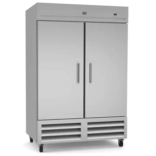 Kelvinator Commercial KCHRI54R2DFE 53 15/16" Two Section Reach In Freezer, (2) Left/Right Hinge Solid Doors, 115v