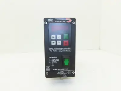 REO USA REOVIB MFS 268 Vibratory Conveyor Frequency Converter 110/240V 50/60Hz