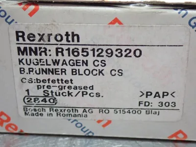 New | in-Stock REXROTH R165129320 Tooling & Accessories (Other) Ohio US | HGR 24 #882139