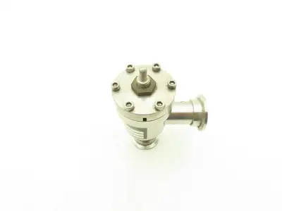 MDC KAV-100 Manual Pneumatic Angle Valve Vacuum Isolation 1" Connection
