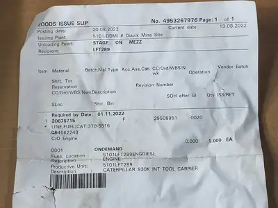 NEW CATERPILLAR 370-5516