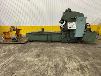 1/2" X 13' BOLDRINI MODEL #RIB0-13-HY HYDRAULIC HEAD FLANGER & DISHING MACHINE: STOCK #23190