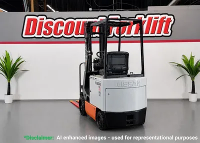 Used 2004 NISSAN CUM01L185 4-Wheel Sit down Electric Counterbalance Forklifts Colorado US | Discount Forklift #1517737