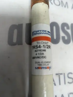 New | in-Stock FERRAZ SHAWMUT TRS4-1/2R Miscellaneous Equipment (Electrical & Power) | Surplus Asset Holdings #1193577