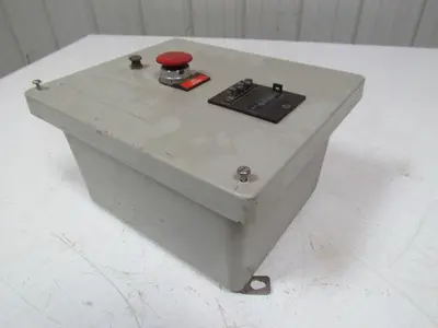 PJ1086H Type 4X Polyester Junction Box w/Pneumatic Counter 7 Safety Switch