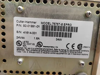 Cutler-Hammer 7575T-8 EPRO Electrical/PLC/Automation | ESS Industrial Equipment Sales (5)