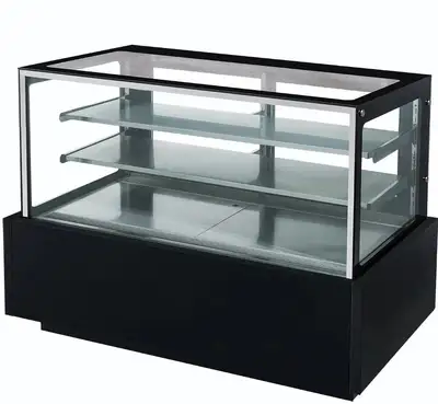 New | in-Stock Dukers New Dukers DDM60R - Straight Glass 60" Cake Showcase Display Refrigerators Illinois US | Falcon Restaurant Supply #1376340