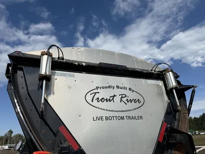 Used 2025 TROUT RIVER LIVE BOTTOM Dump Trailers Minnesota US | Carco Truck & Equipment #1514093