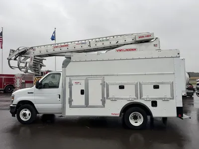 Used 2022 FORD E-450 SD VAN LADDER AERIAL LIFT VAN Bucket (boom) trucks Minnesota US | Carco Truck & Equipment #1548892