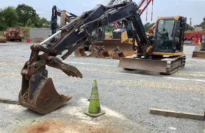 Used JOHN DEERE 85G Crawler Excavators - Mini North Carolina US | Mitsubishi HC Capital America #1362872