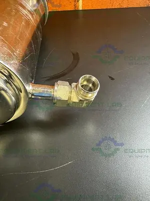 USED FLT STAINLESS STEEL SINGLE CARTRIDGE JACKETED FILTER HOUSING