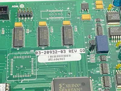 Used ASM Rev GQ Control Board 64-20932 Printed Circuit Boards (PCB) Michigan US | Maverick Industrial Sales #1392228