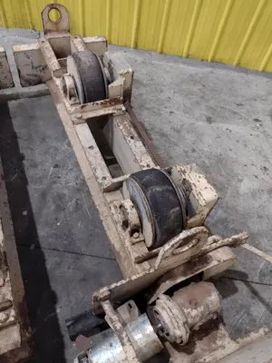 10 TON 20,000 LB RANSOME MODEL #WRD10 TANK TURNING ROLLS, 1 DRIVE & 1 IDLER ROLL: YOBRO #25073