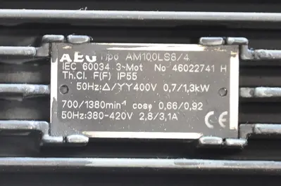 USED ZM AEG MOTOR 1,3 KW