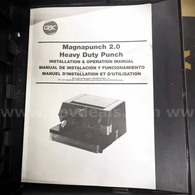 Used GBC GBC Magnapunch Pro 2.0 Binding Equipment Delaware US | United Machine Co. #1563278