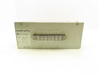 Mitsubishi ETU-24Z150 Power Supply 100-120VAC 500W 24V 15A Output 47-440Hz