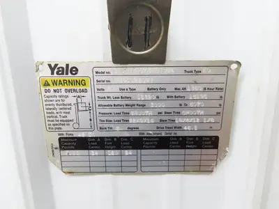 General Electric Yale Forklift Motor Contactor 26/48V Off ERC080HDN36SV084