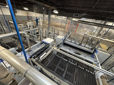 Homag CNC Angular Saw System w/ Automatic Loading & Unloading