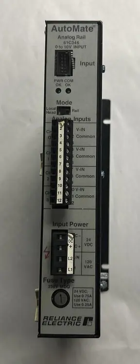 Used RELIANCE ELECTRIC 61C346 Input / Output Modules | Surplus Asset Holdings #1206031