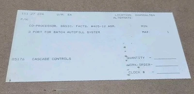 USED Facts Engineering 405-12ABM