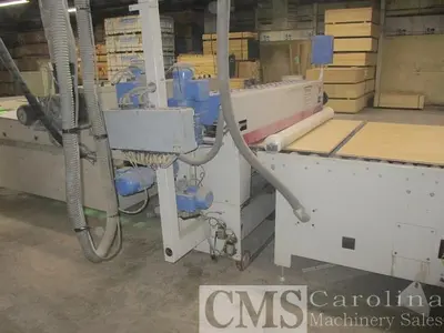 USED 2004 HYMMEN 1600 MM ROLL COAT LINE WITH SCMI SANDER