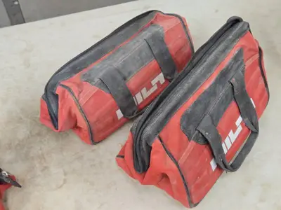 Lot of (2) Hilti® 17" Tool Bag