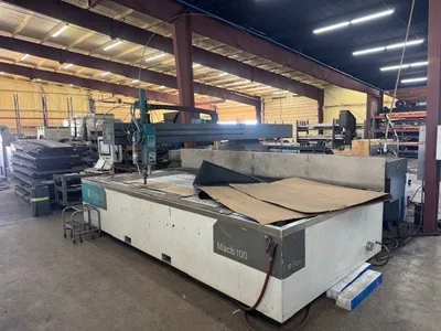 2019 FLOW MACH 100 4020 Waterjet Cutters | Machnet (1)