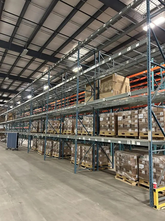 USED CUBIC PALLET RACKING PACKAGE