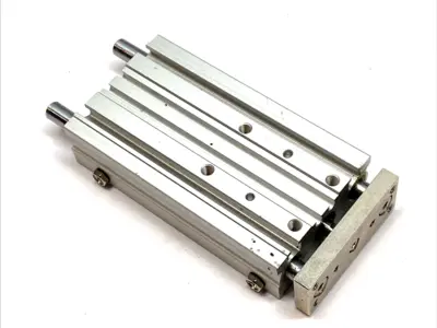 USED SMC COMPACT GUIDED CYLINDER 12MM BORE 75MM STROKE