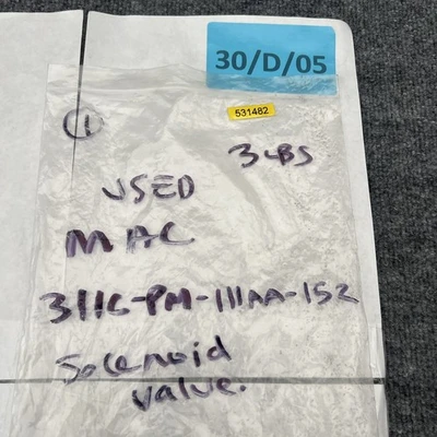 Used MAC 311C-PM-111AA-152 Solenoid Valves California US | Davliegogo LLC #1707296