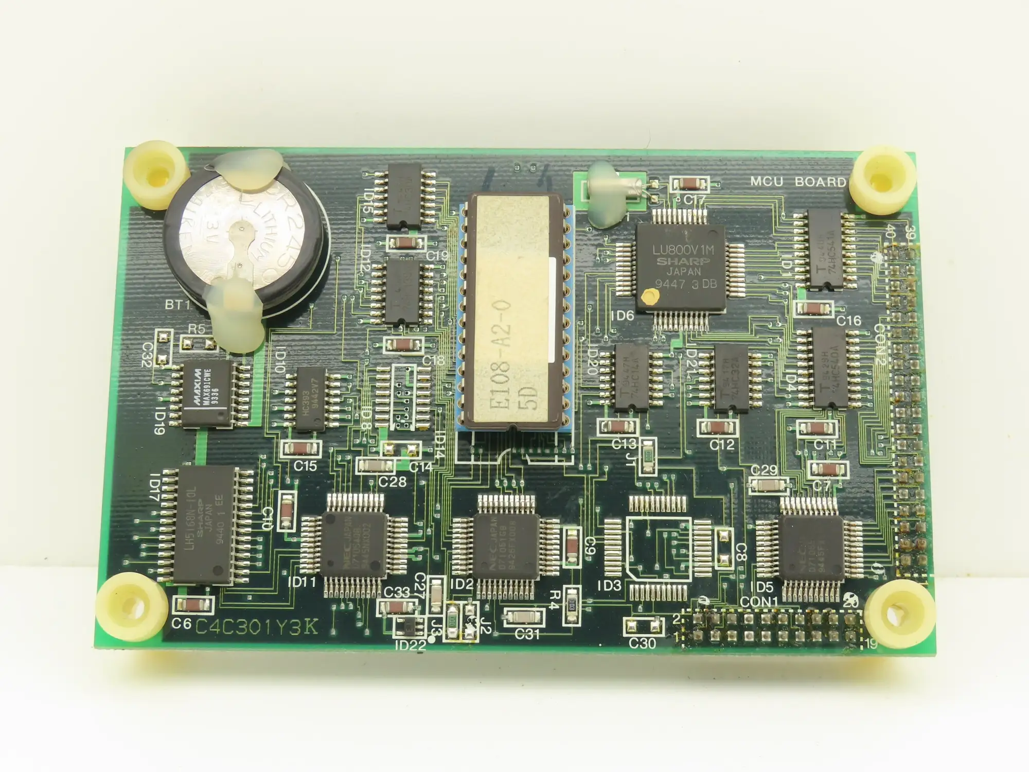 Meiki / RKC Instrument E108-A2-0 Temperature Controller MCU Circuit Board