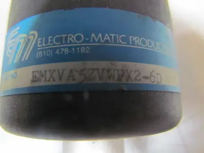 Used ELECTRO-MATIC _UNKNOWN_ Miscellaneous MRO | Arrow Industrial #647158