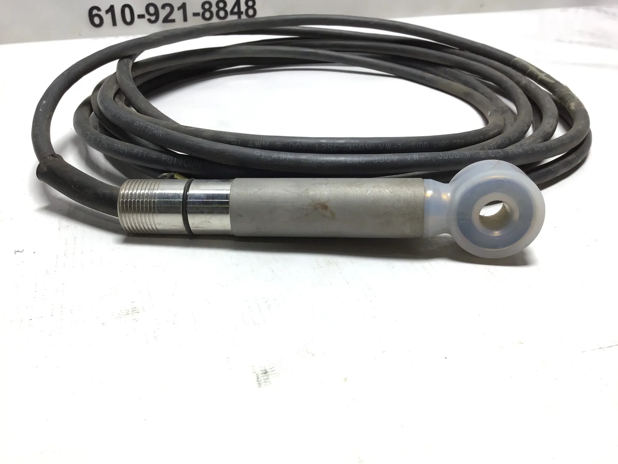 Electrodeless Conductivity Sensor 125C 300V VW-1 Judd Wire