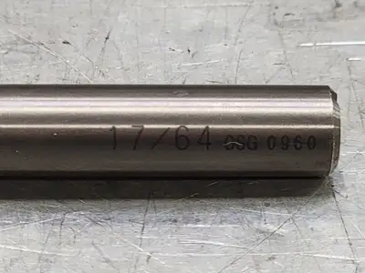 17/64" Drill Bit OSD 0960