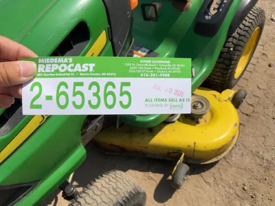 Used JOHN DEERE 100 SERIES Mowers Michigan US | Miedema Asset Management Group #1322416
