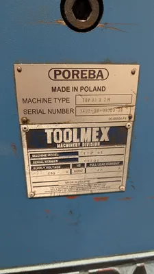 2000 POREBA TRP 93/2M Geared Head Lathe | Machine Tool Emporium (2)