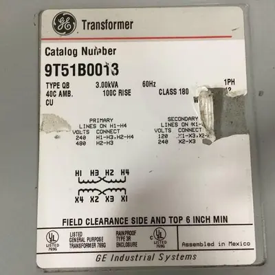USED GENERAL ELECTRIC 9T51B0013