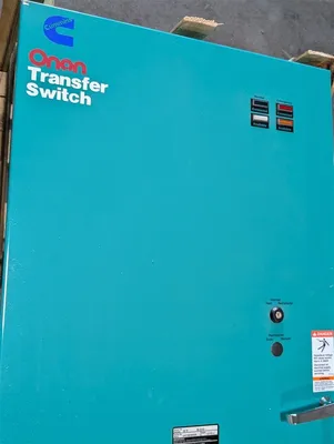 600A Cummins / Onan OT600 Transfer Switch 480V 60Hz 3 Poles 0306-3490-07 New