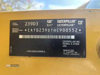 Used 2019 CATERPILLAR 239D3 Compact Track Loaders California US | Lillo Machinery #1403786