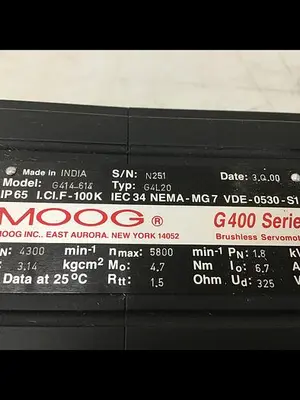 USED MOOG G414-614