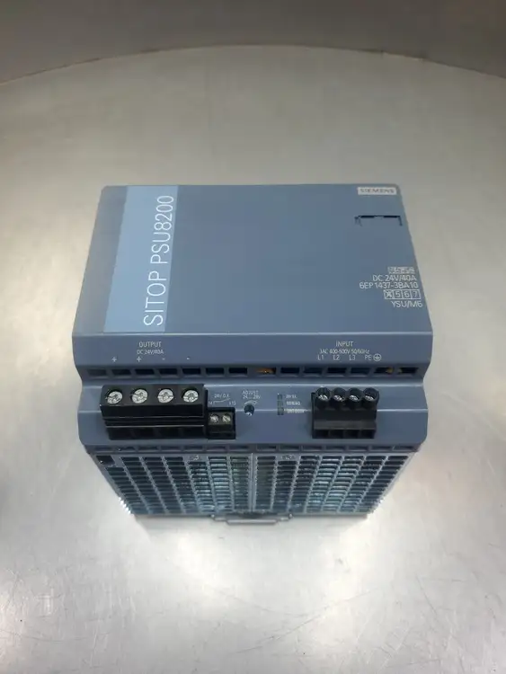 Used Siemens SITOP PSU8200 POWER SUPPLY DIN Rail Power Supplies South Carolina US | Palmetto Automation #1159366