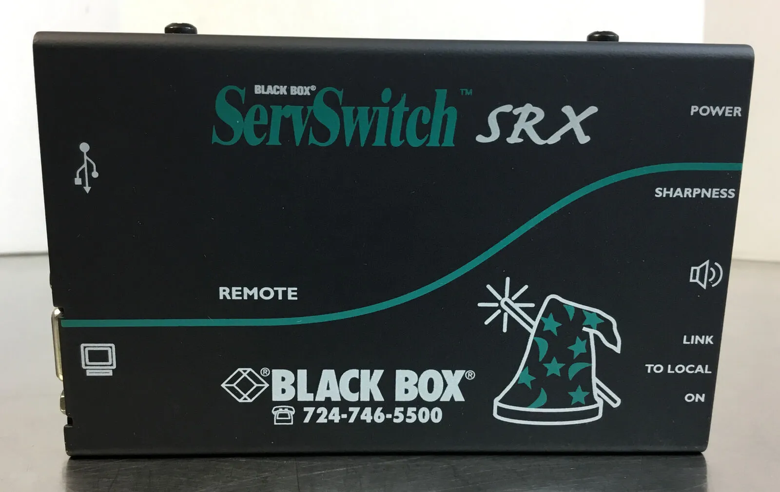 BLACKBOX ACU5051A SERVSWITCH REMOTE SRX VGA+ USB EXTENDER 3D-5